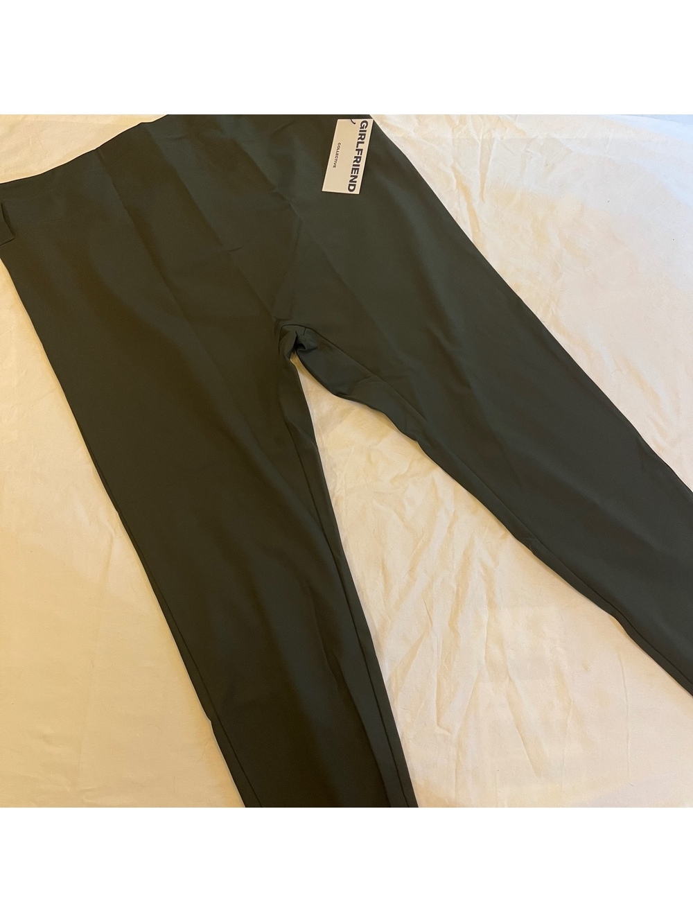 New Girlfriend Collective Compressive Leggings Belt Loops High Rise Raisin 6XL